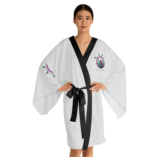 Long Sleeve Kimono Robe (AOP)