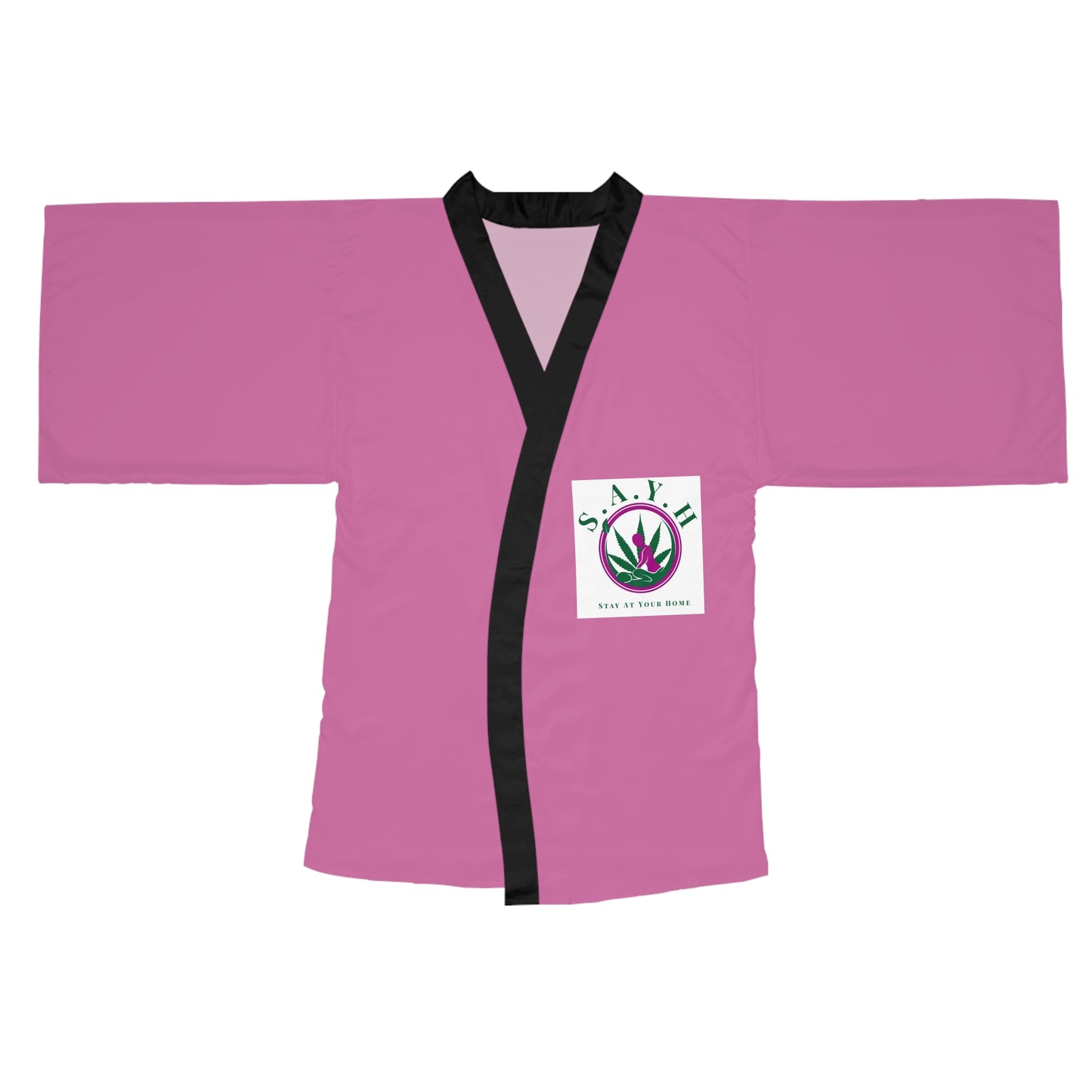 Long Sleeve Kimono Robe (AOP)