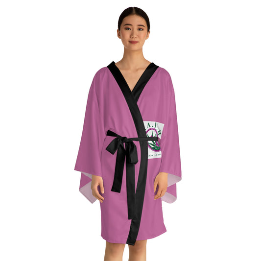 Long Sleeve Kimono Robe (AOP)